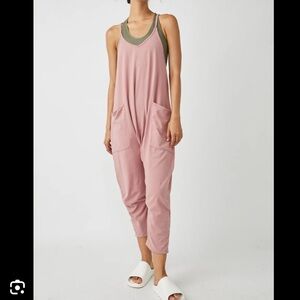 Free People Hotshot Onesie | Mauve Merlot